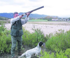 Los cazadores vascos piden la homologación de las licencias de caza en todo el Estado